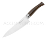 Couteau Chef lame inox 20cm acier 12c27 manche �b�ne  Coutellerie Due Cigni - Collection Maniago