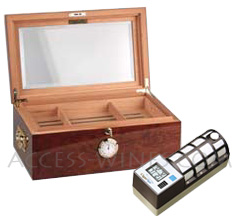 Caves  cigares vitres Passatore, Coffret  cigares Passatore pour +/-75 cigares