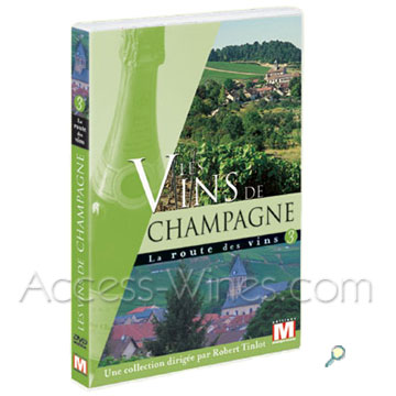 CHAMPAGNE, La route du vin en DVD, La Champagne,  lEst de Paris, recle un vin convoit, imit mais jamais gal : image de fines bulles, de prestige et de fte : incontournable ! De Don Prignon aux quatre gnrations de la famille Tarlant, des grandes marques aux crus modestes, des Tsars de Russie  la traabilit moderne, tout un pays raconte lhistoire dun succs, celui dune appellation dorigine de rfrence. Et pourtant, si la tradition est respecte, linnovation est reine : les ingnieurs mcanisent les gestes ancestraux. La route qui la traverse a vu plus de soldats que de touristes. Maintenant le moment est venu de descendre dans les caves profondes o sommeillent des milliers de flacons.