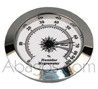 Hygrometre chrom� - Ø 50mm encastrable 45mm 