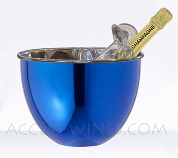 Seau  champagne BOWL bleu