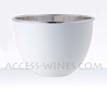 Seau � champagne en �tain - mod�le SNOW Bowl pour 1 bouteille  Orf�vrerie d’Anjou - Collection Intemporelle 