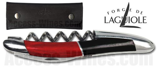 Sommelier Forge de Laguiole Stamina rouge-noir